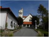 Plečnik's church (Bogojina)